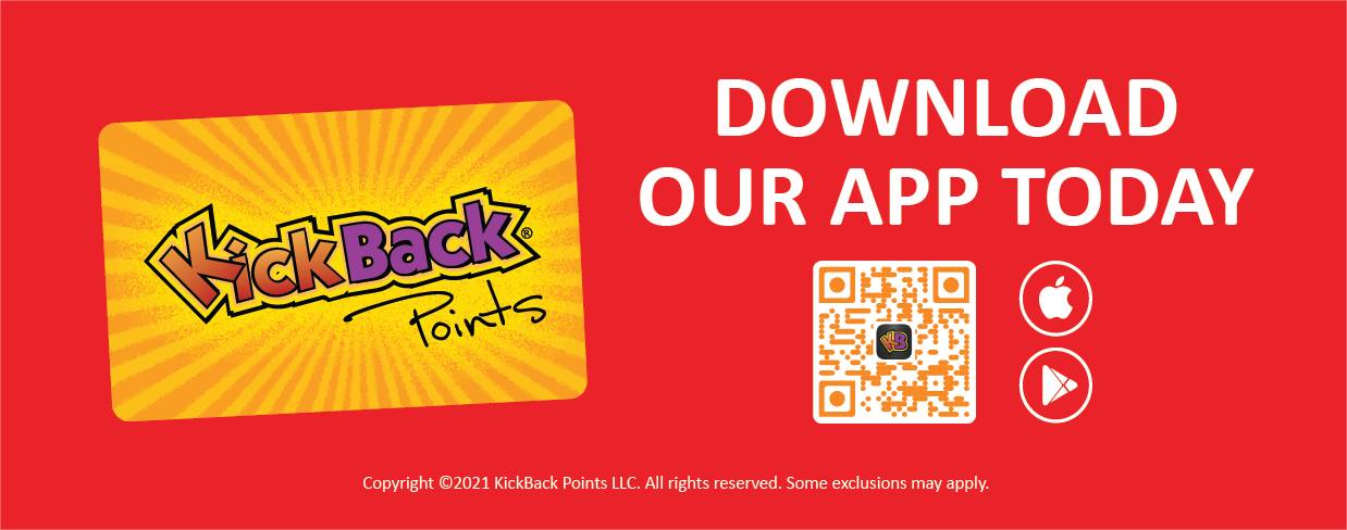 Kickback Card REGISTER SIGN – KickBack POP